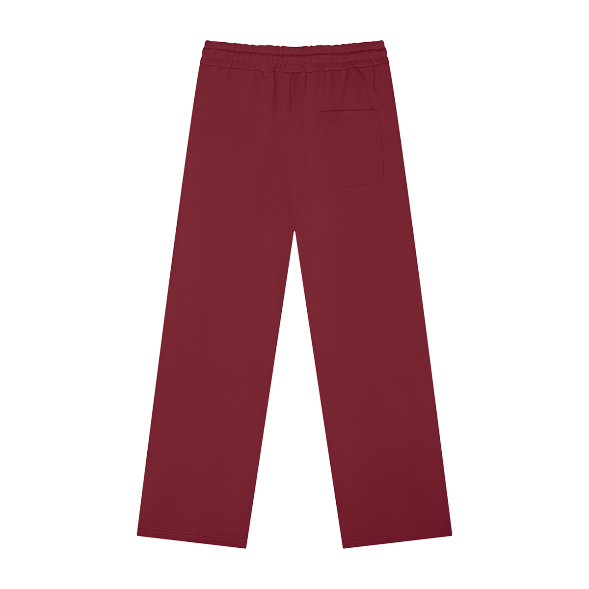 Unisex Heavyweight Sweatpants in wine red, alternate angle