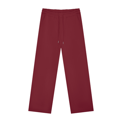 Unisex Heavyweight Sweatpants in wine red