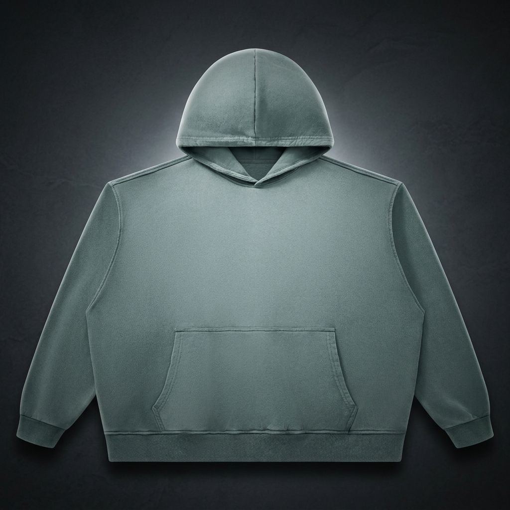 Unisex Heavyweight Vintage Wash Boxy Hoodie, view 1