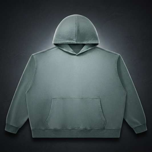 Unisex Heavyweight Vintage Wash Boxy Hoodie, view 1