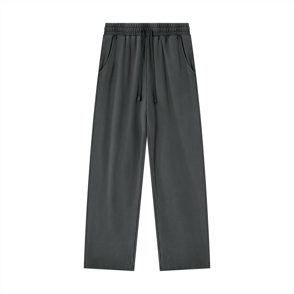 Unisex Heavyweight Vintage Wash Sweatpants in dark gray