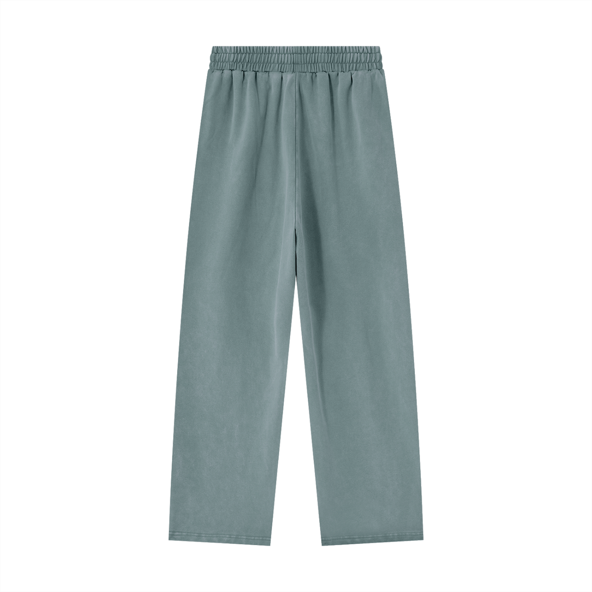 Unisex Heavyweight Vintage Wash Sweatpants in haze blue, alternate angle