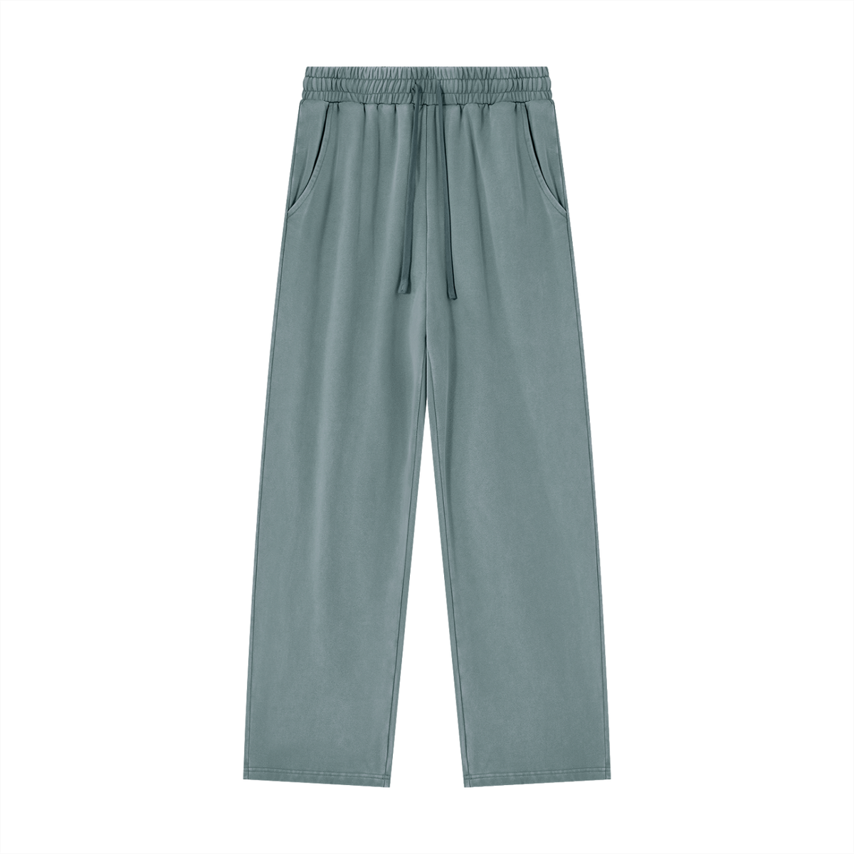 Unisex Heavyweight Vintage Wash Sweatpants in haze blue
