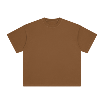 Unisex Heavyweight Vintage Washed T-Shirt in coffee