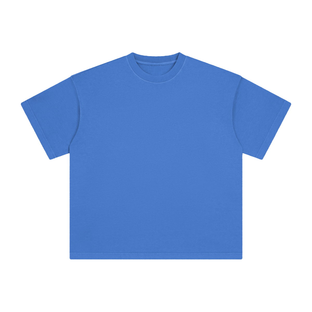Unisex Heavyweight Vintage Washed T-Shirt in denim blue