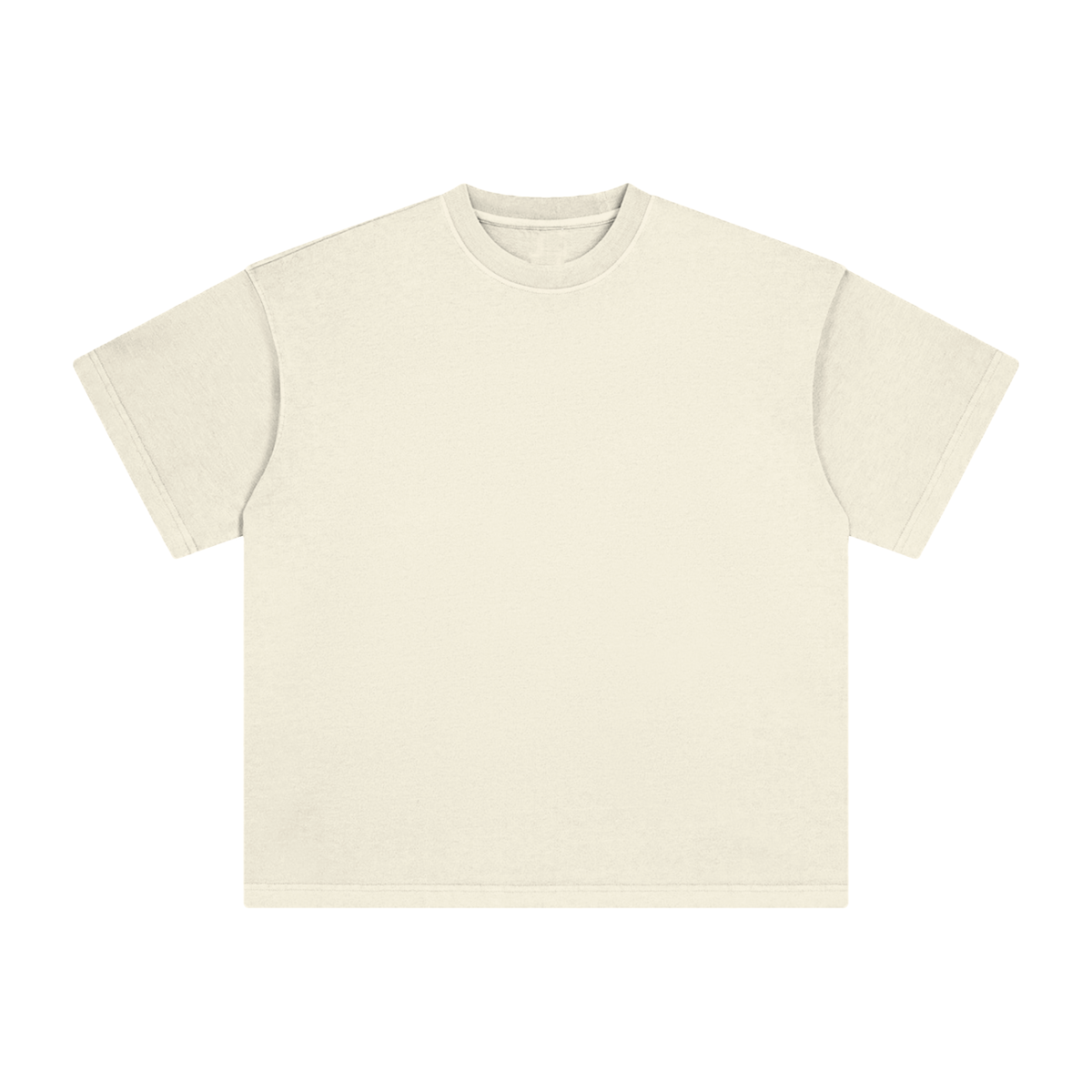 Unisex Heavyweight Vintage Washed T-Shirt in gray apricot