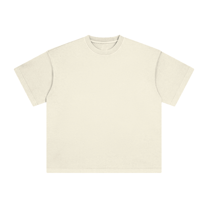Unisex Heavyweight Vintage Washed T-Shirt in gray apricot