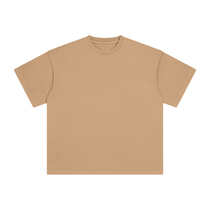 Unisex Heavyweight Vintage Washed T-Shirt in khaki