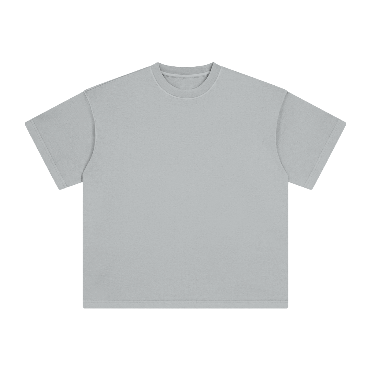 Unisex Heavyweight Vintage Washed T-Shirt in light gray