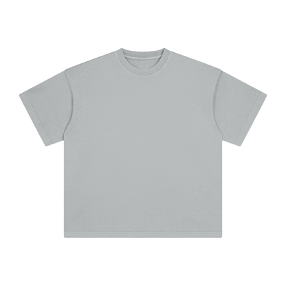 Unisex Heavyweight Vintage Washed T-Shirt in light gray