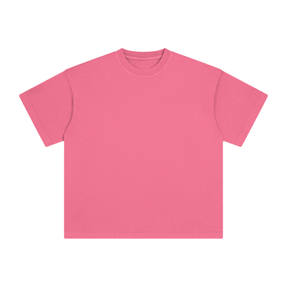 Unisex Heavyweight Vintage Washed T-Shirt in rose pink