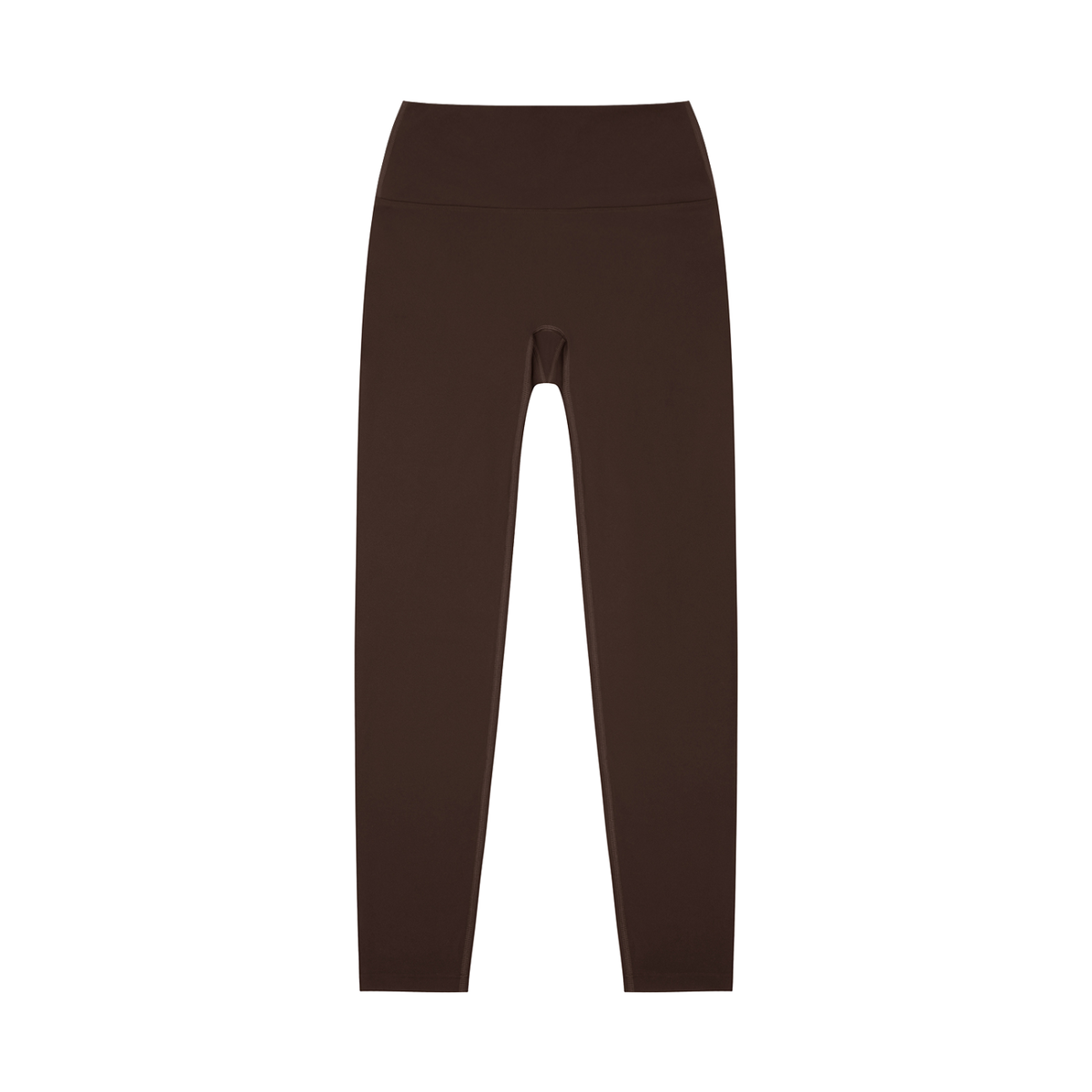 Unisex High-Waisted Yoga Leggings in brown