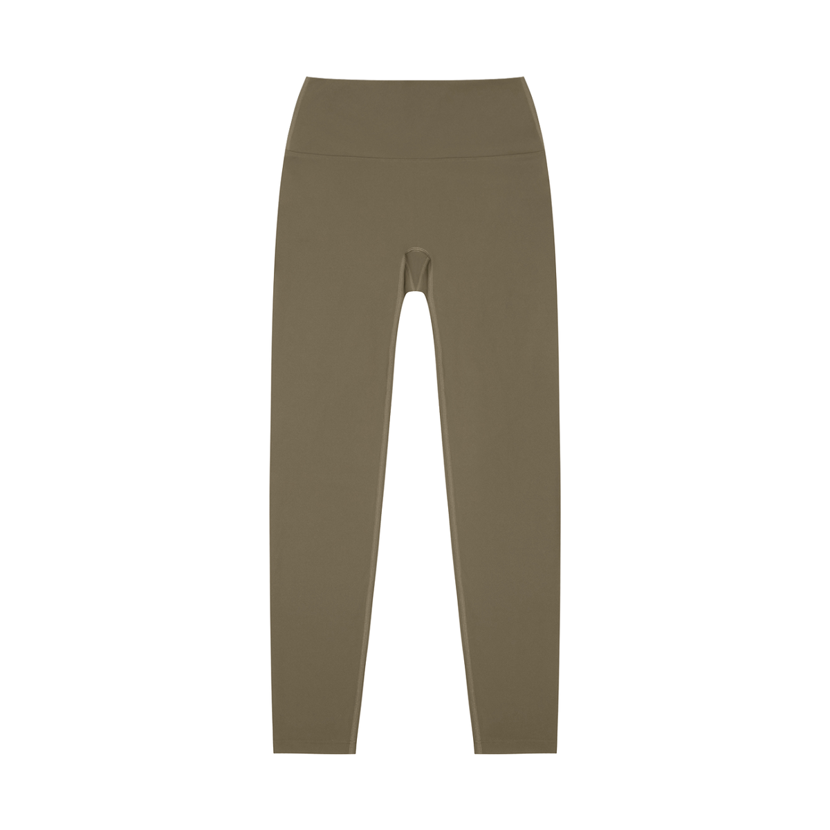Unisex High-Waisted Yoga Leggings in gray coffee
