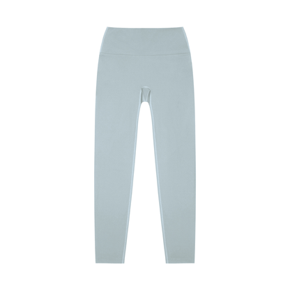 Unisex High-Waisted Yoga Leggings in haze blue