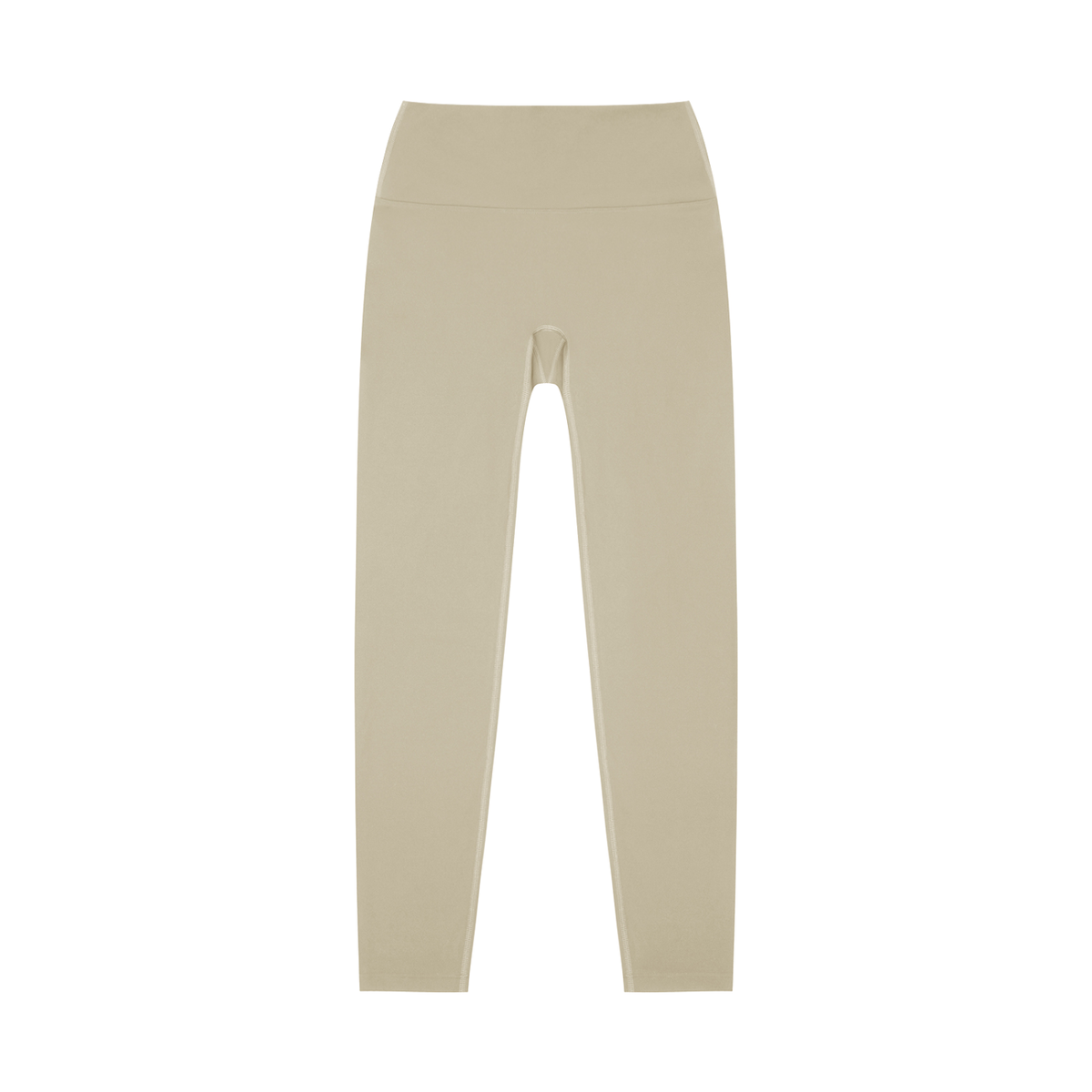 Unisex High-Waisted Yoga Leggings in light gray