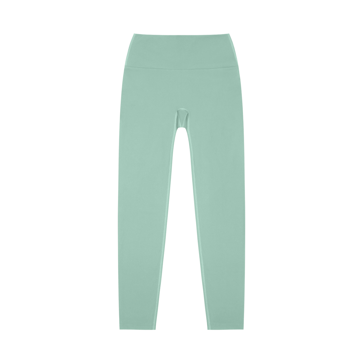 Unisex High-Waisted Yoga Leggings in light green