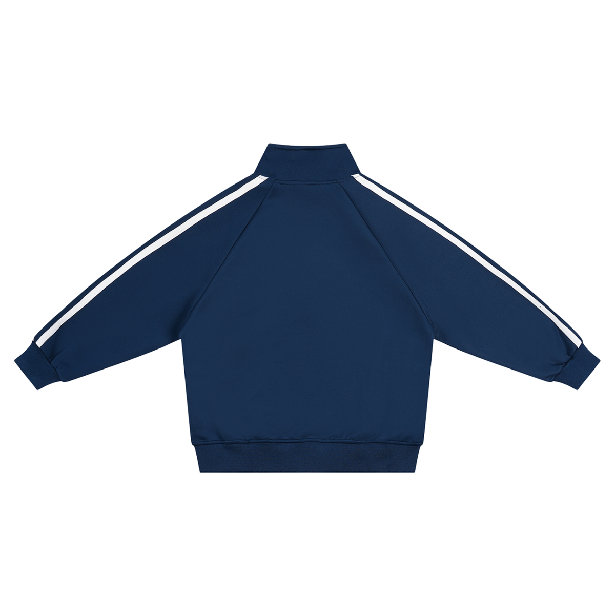 Unisex Kids' Contrast Tape Coach Jacket in royal blue, alternate angle