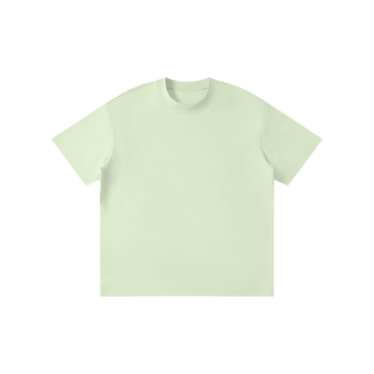 Unisex Kid's Solid Crewneck T-Shirt in green