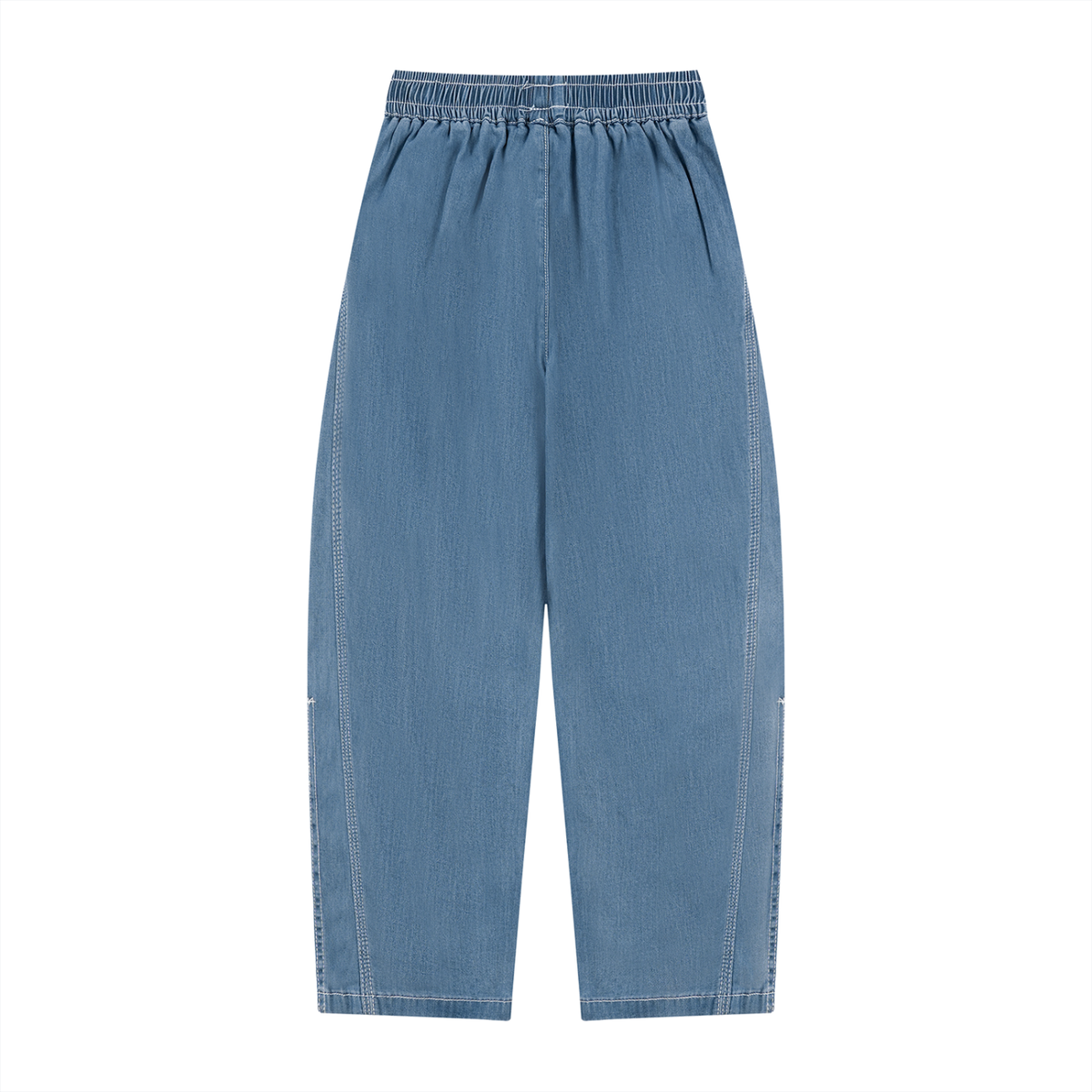 Unisex Kid's Vintage Wash Jeans in light blue, alternate angle