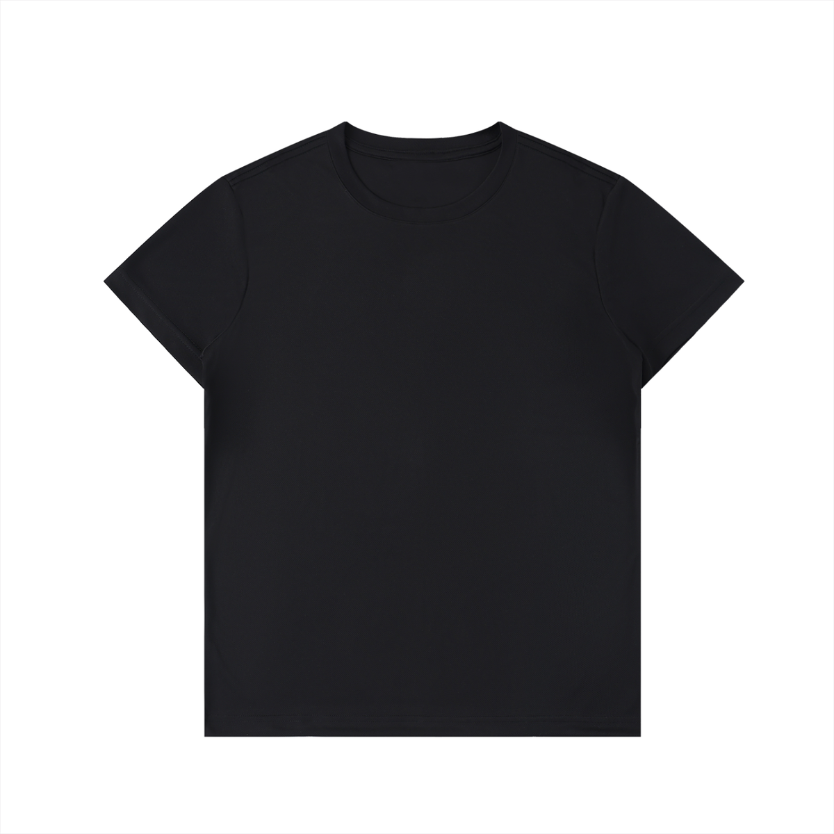 Unisex Lightweight Performance Crewneck T-Shirt in black