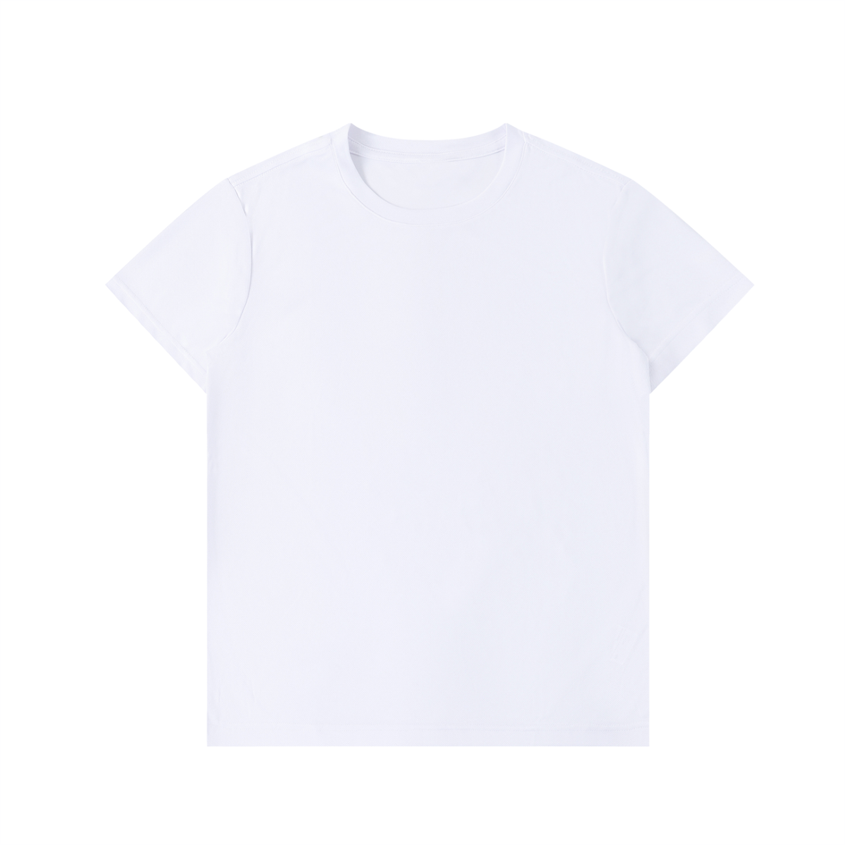 Unisex Lightweight Performance Crewneck T-Shirt in white