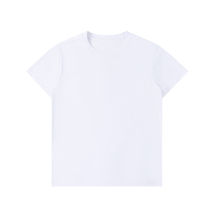 Unisex Lightweight Performance Crewneck T-Shirt in white