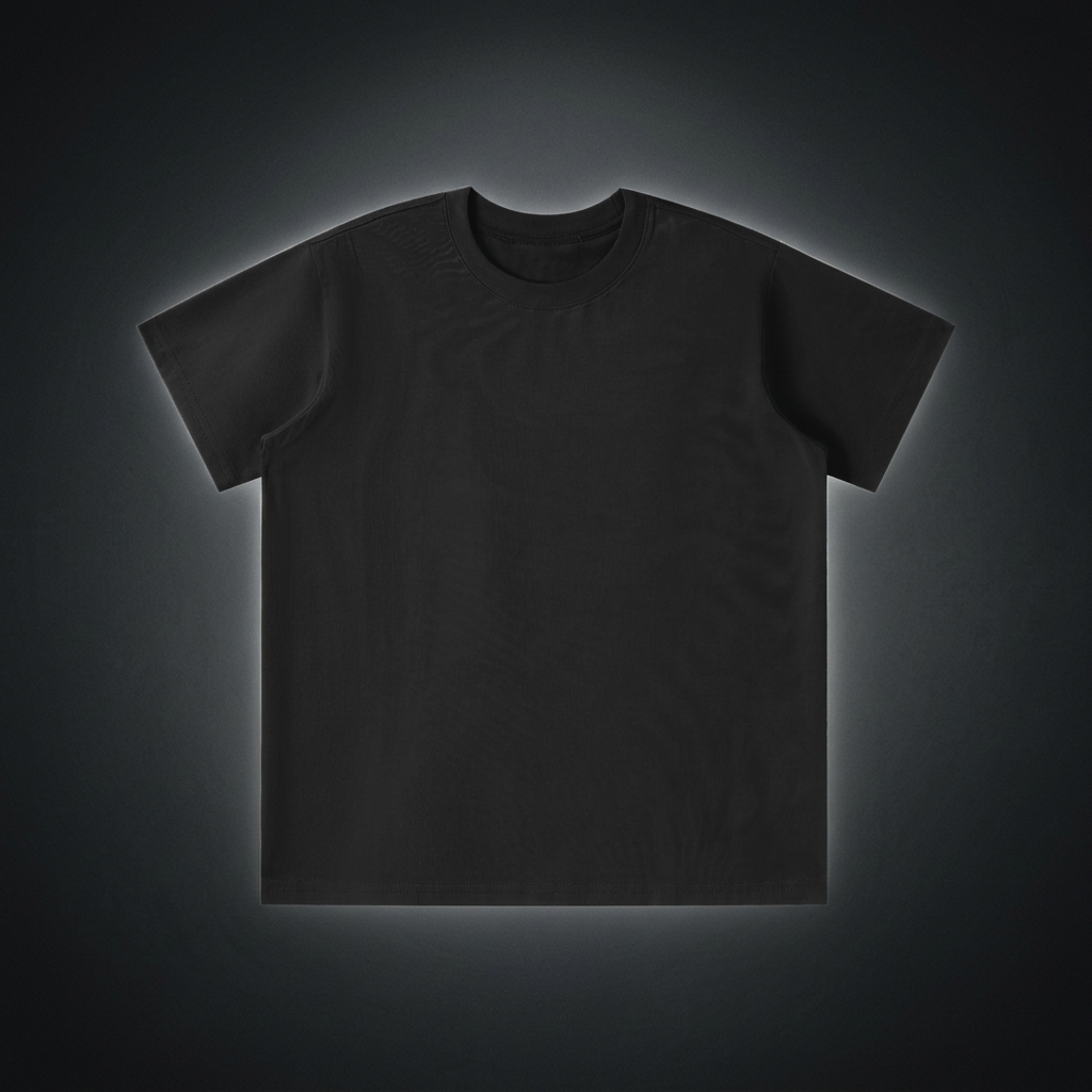 Unisex Kids' Loose Fit Cotton Blend Tee