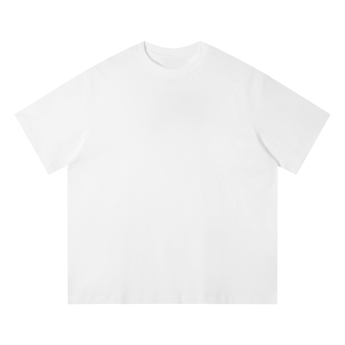 Unisex Loose Fit Cotton T-Shirt in white