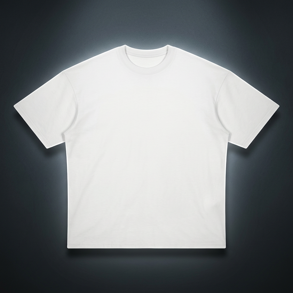 Unisex Loose Fit Drop Shoulder Cotton T-Shirt