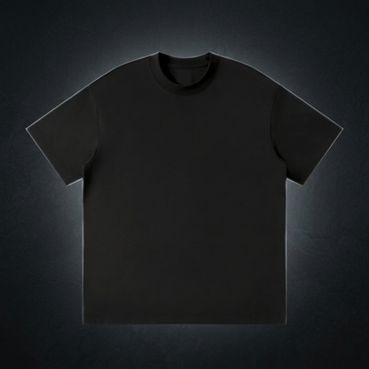 Unisex Loose Fit Polyester Blend Crewneck T-Shirt