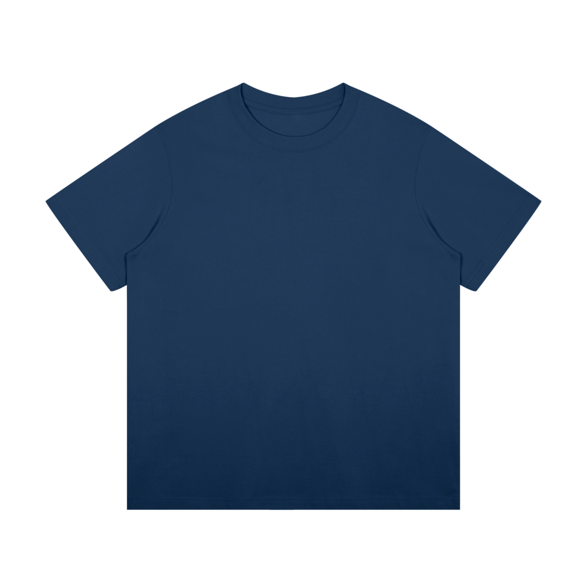 Unisex Mid-Weight Cotton T-Shirt in navy blue