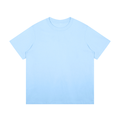 Unisex Mid-Weight Cotton T-Shirt in sky blue