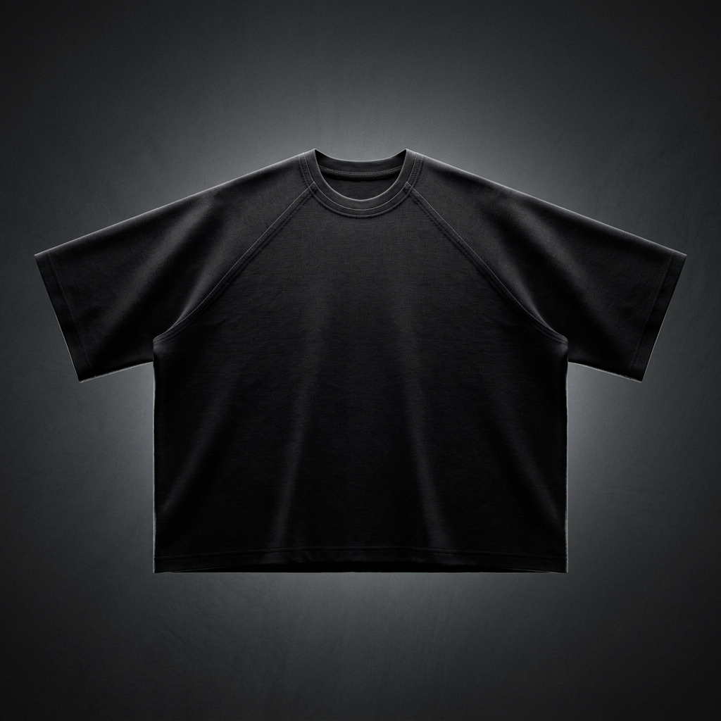 Unisex Mineral Wash Boxy Raglan T-Shirt