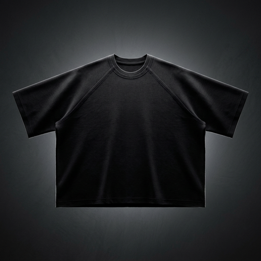 Unisex Mineral Wash Boxy Raglan T-Shirt