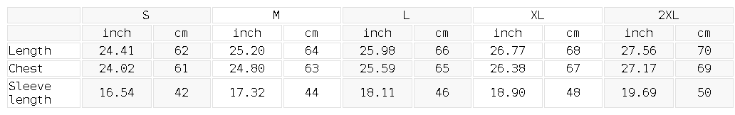 Size chart for the Unisex Mineral Wash Boxy Raglan T-Shirt