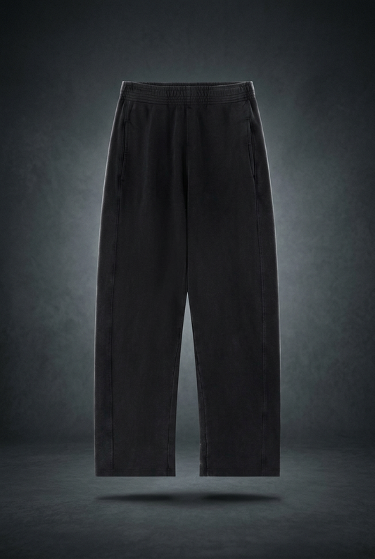 Unisex Mineral Wash Straight Sweatpants, view 1