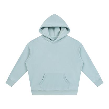 Unisex Oversize Fleeced Hoodie in light blue