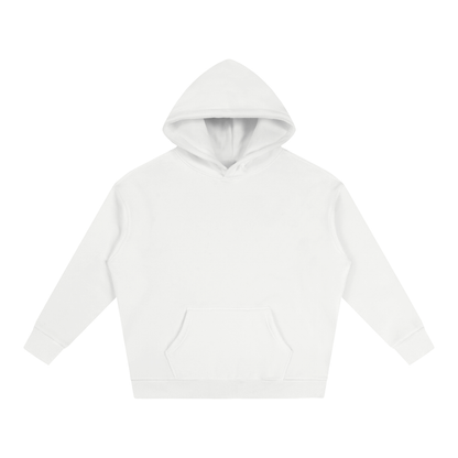 Unisex Oversize Fleeced Hoodie in white