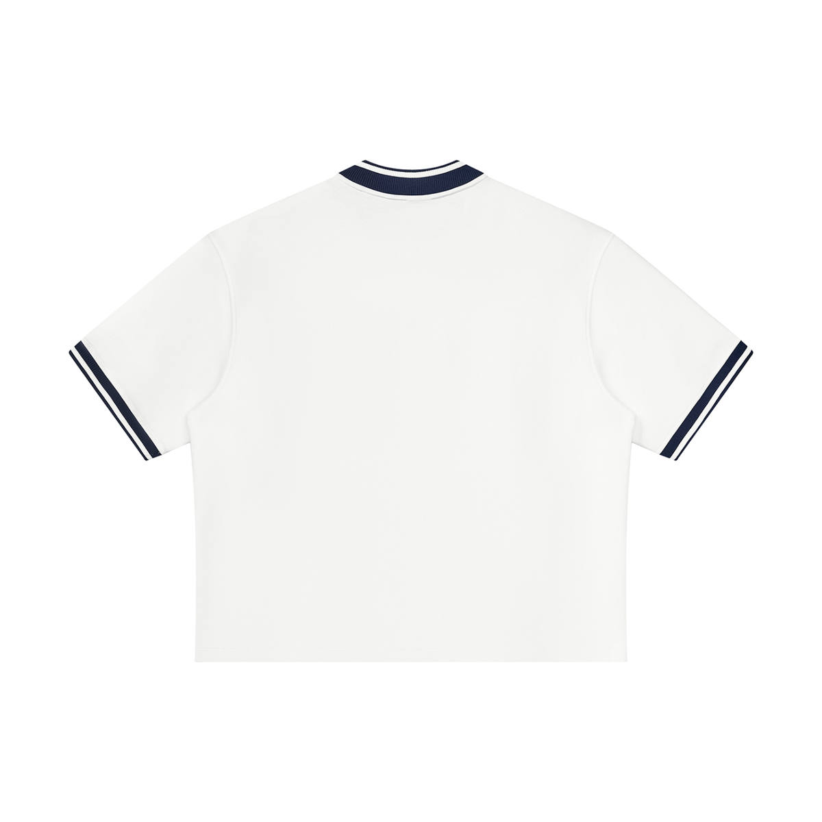 Unisex Oversized Baseball Jersey in white, alternate angle