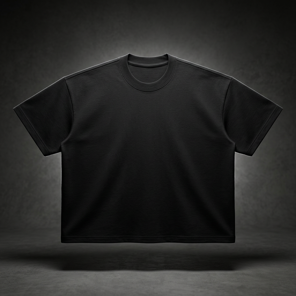 Unisex Oversized Boxy Cotton Blend T-Shirt