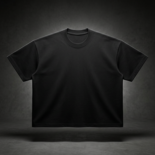 Unisex Oversized Boxy Cotton Blend T-Shirt