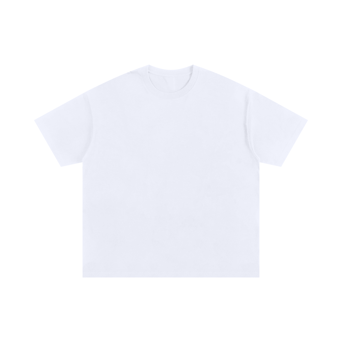 Unisex Oversized Cotton T-Shirt in white