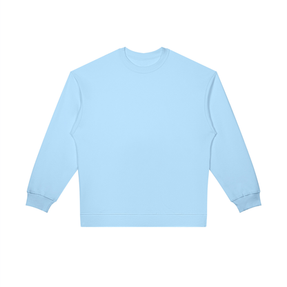 Unisex Oversized Crewneck Sweatshirt in light blue