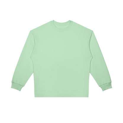 Unisex Oversized Crewneck Sweatshirt in light green