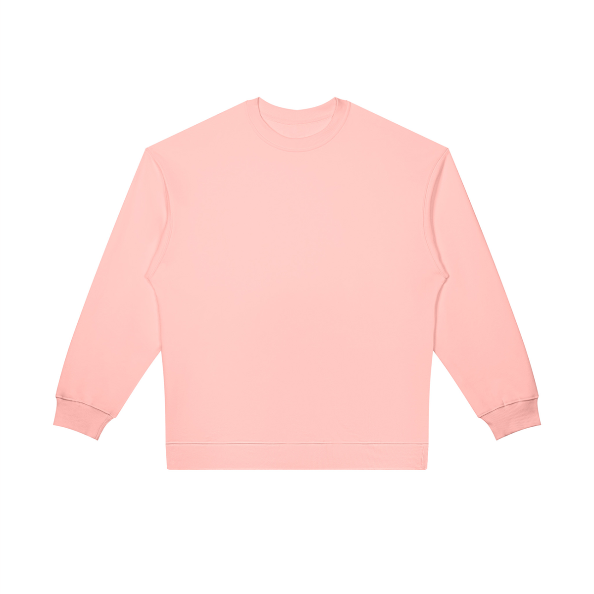 Unisex Oversized Crewneck Sweatshirt in pink
