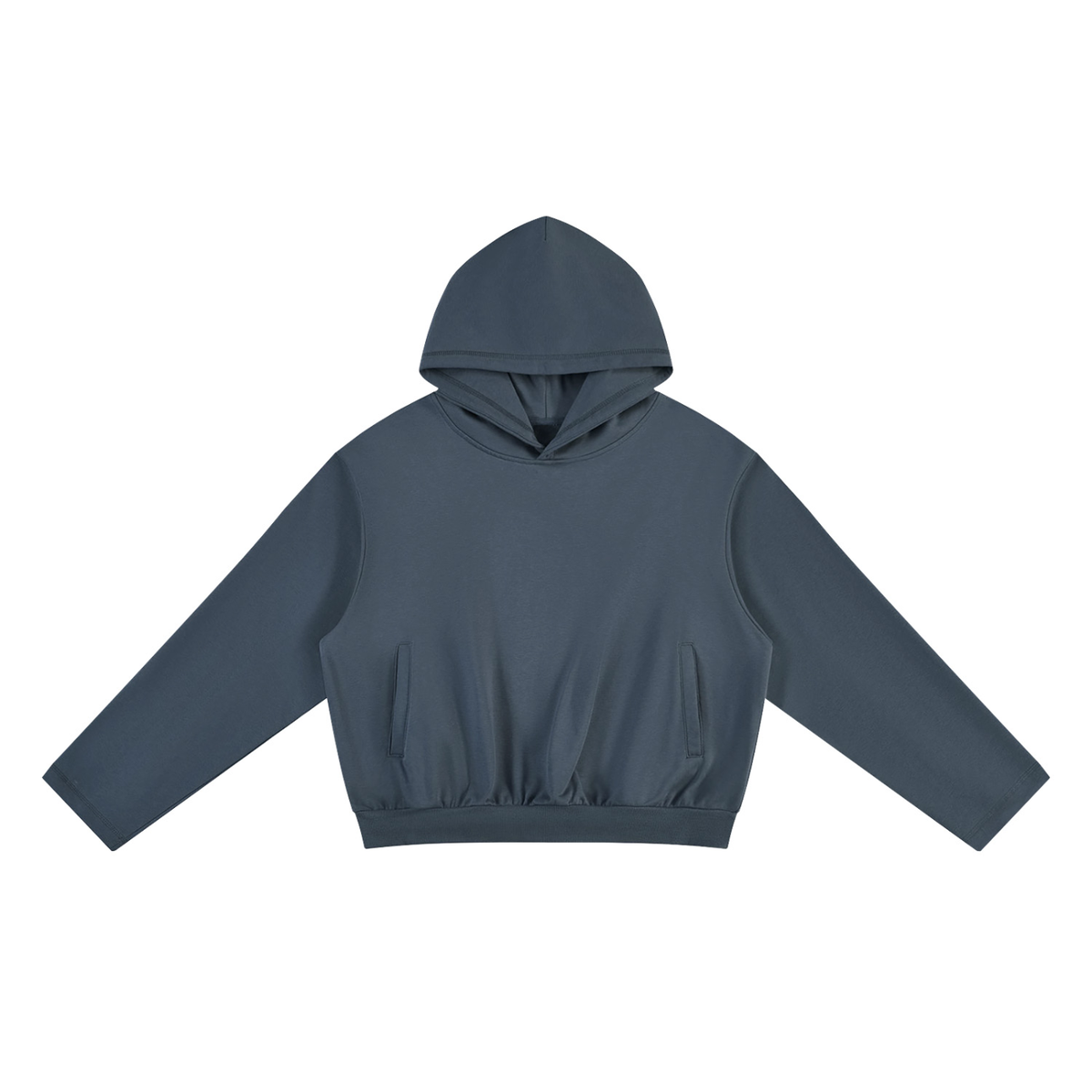 Unisex Oversized Drop Shoulder Hoodie in blue