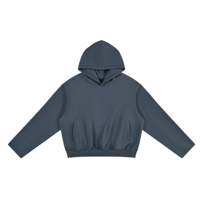 Unisex Oversized Drop Shoulder Hoodie in blue