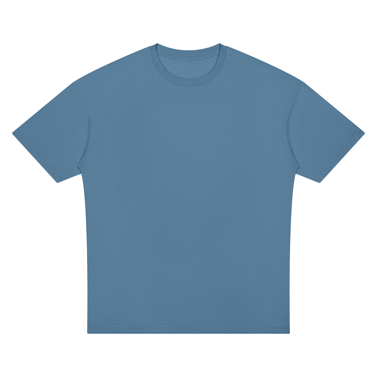 Unisex Oversized Drop Shoulder T-Shirt in haze blue
