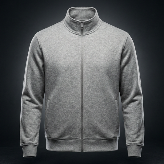 Unisex Oversized Full Zip Jacket, view 1