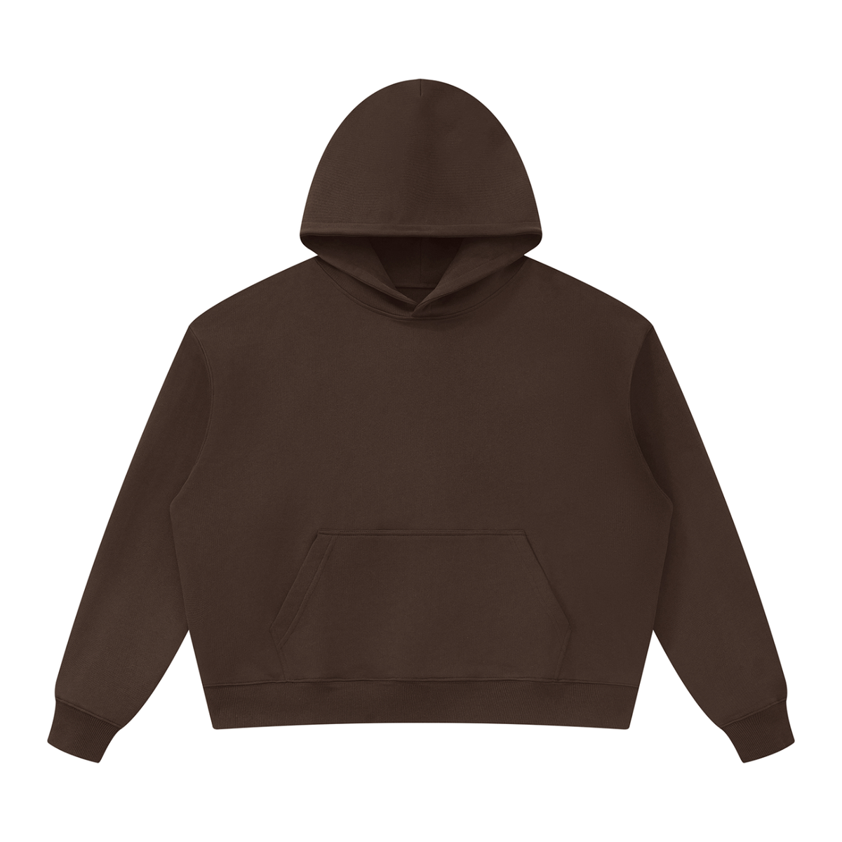 Unisex Oversized Heavyweight Hoodie in coffee